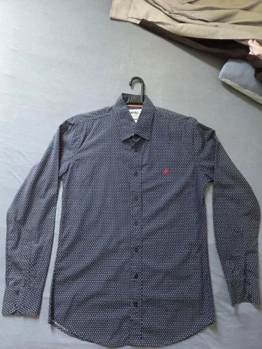 Camisa Wollp Fit - Azul Marinho - Tamanho M