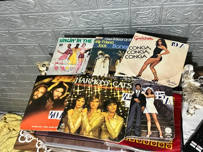 DISCOS DE VINIL - 4 discos aleatórios