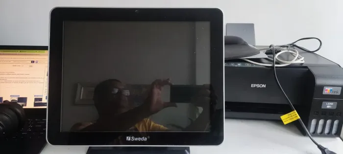 Monitor Touch Screen Sweda SMT-200 Capacitivo - Funcionando Perfeitamente