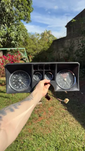 Painel De Instrumentos Alfa Romeo 2300 / TI - Original FNM Borletti de Época