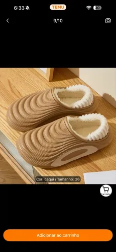 Chinelo de inverno