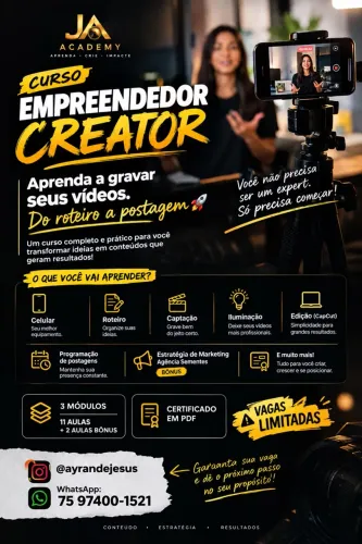 APRENDA A GRAVAR SEUS PRÓPRIOS VÍDEOS!