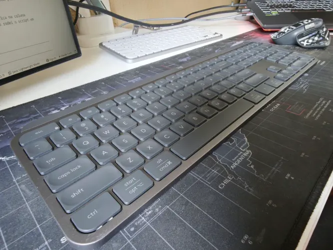 Teclado Logitech Mx Keys S Original Preto