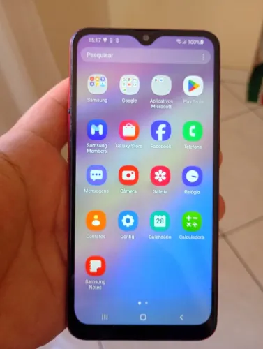 Celular A10s 32 gigas semi novo funcionando perfeitamente 