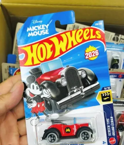 Carro do Mickey hot Wheels