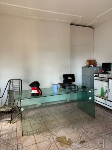MESA DE VIDRO ESCRITÓRIO 