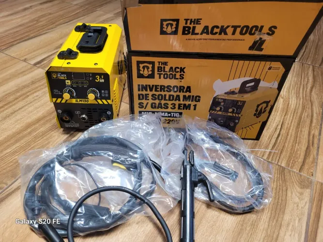 Inversor de Solda s/ gás 3 em 1 - BLACKTOOLS