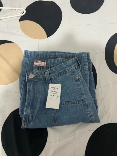 Short jeans grande (Jorts) tamanho P