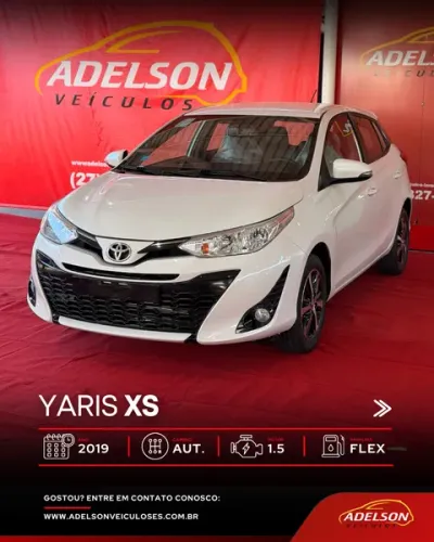 Toyota Yaris XS 1.5 Flex 16V 5P Aut. 2019