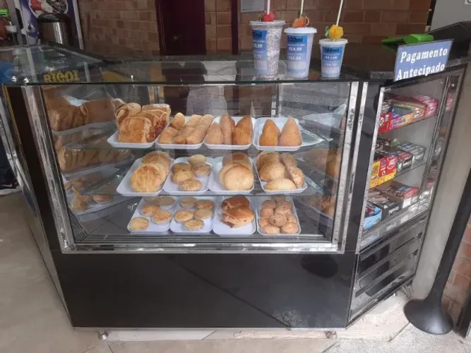 Balcão de salgado estufa,refrigerado ou seco para lanchonete