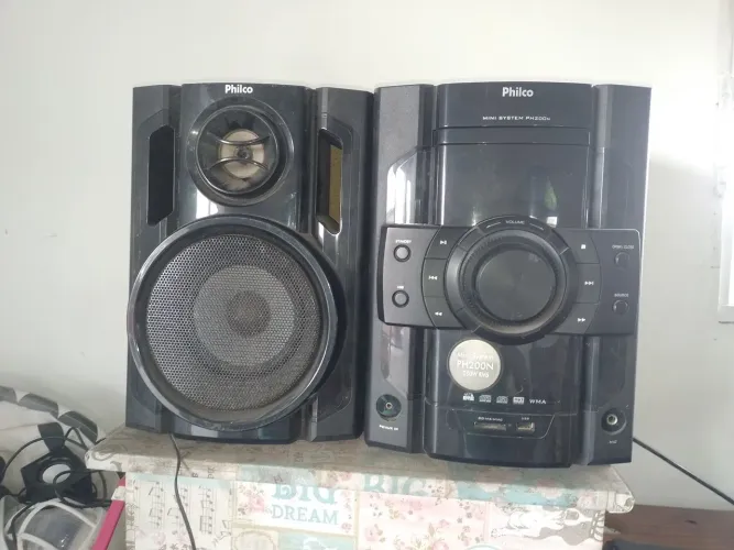 Mini sustém ph200n 200w Philco