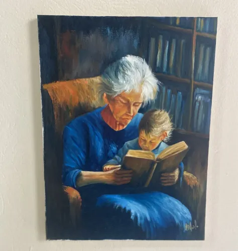 Quadro leitura