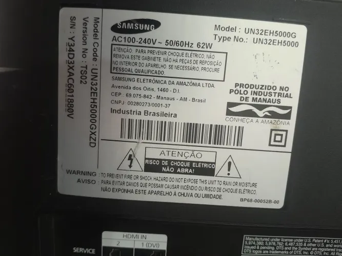 PLACA TV SAMSUNG UN32EH500GXZD