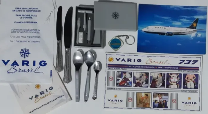 Avião Aviação - Lote Diversos Itens Varig