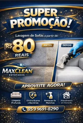 LAVAGEM DE ESTOFADOS PROFICIONAL 