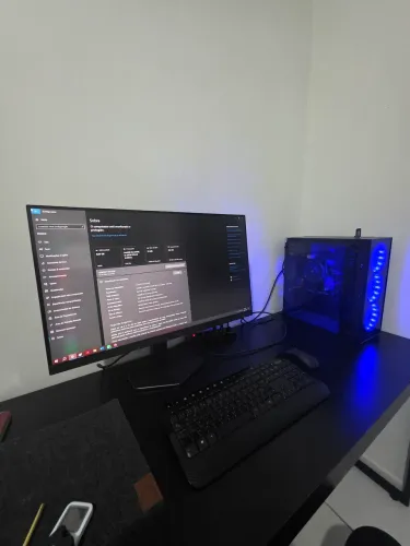 Computador Completo Core I5 + Monitor Gamer 27" 180Hz + Kit Microsoft Sem Fio