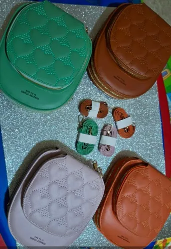 Bolsa 3 divisórias com alça 