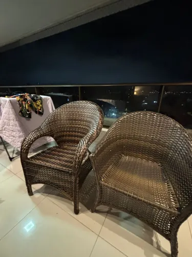 2 cadeiras lindas para varanda e terraço 