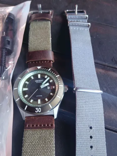 Relógio Orient SolarTech 38mm 2 pulseira