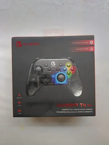 Controle GameSir T4 Pro - Preto (Nintendo Switch / Android / iOS / Windows PC)