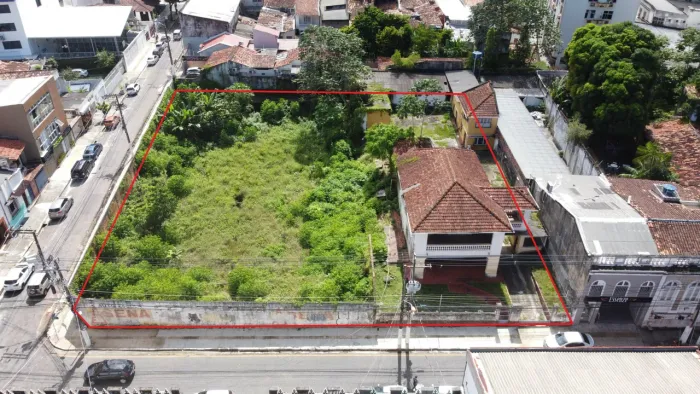 Terreno Comercial para Locação em Belém-PA, Bairro Reduto, 3.025,00 m² de Área - Oportunid
