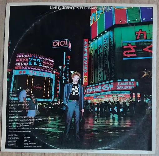 Lp Publick Image Limited Live In Tokio