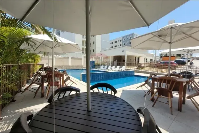 Oferta!! Apartamento 2/4 Andar No Condomínio Praia de Ponta Negra