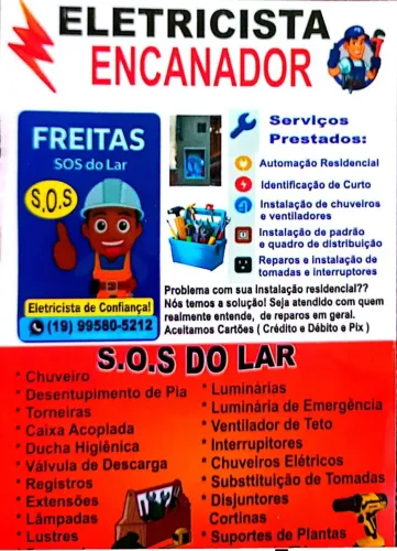ELETRICISTA E ENCANADOR 