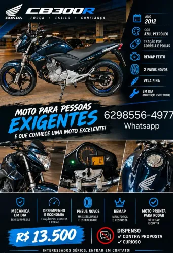 Honda CB300 R Muito nova