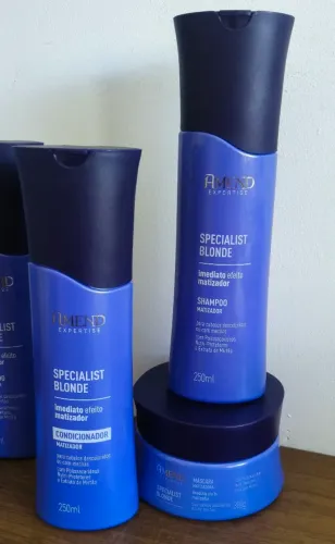 Kit Amend para Cabelo Loiro | Shampoo, Condicionador + Máscara 