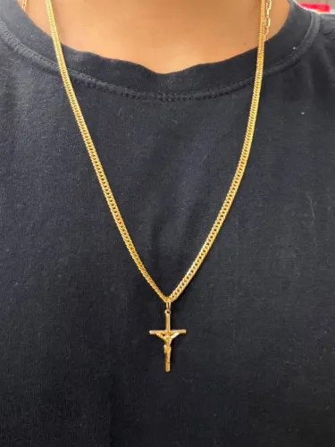 Cordão de ouro elo gourmet 7.7g