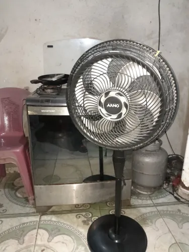 Ventilador Arno ele está tudo certo Motivo viagem Meu zap *