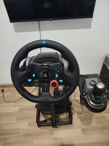 Cockpit completo com volante g29 e câmbio 