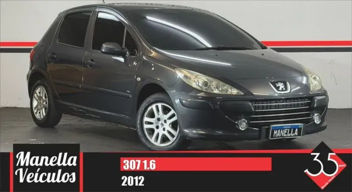 Peugeot 307 Feline 2.0/2.0 Flex 16V 5P Mec. 2012