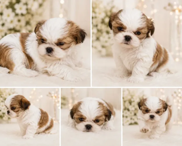 OFERTA Shih Tzu Macho Mini Chaveirinhos/12x A Partir de R$ 900<br>