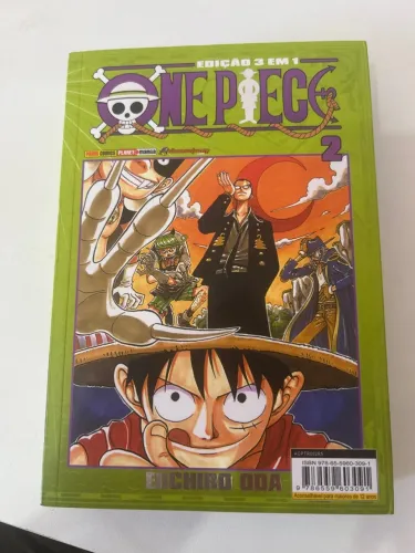 Manga One Piece edição 3 em 1 vol 2