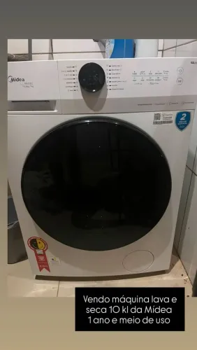 Máquina lava e seca midea