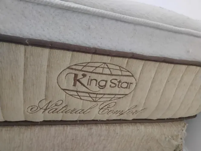 Cama Solteiro King Star Com Colchão 