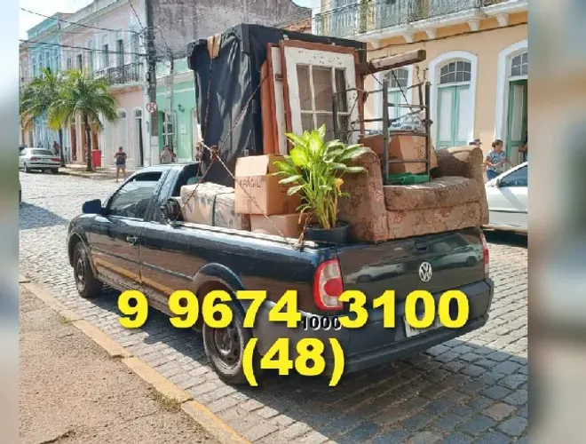 Frete Rápido Barato em Itacorubi*Trindade*Pantanal*Córrego Grande*Centro (48) 9.9674.3100