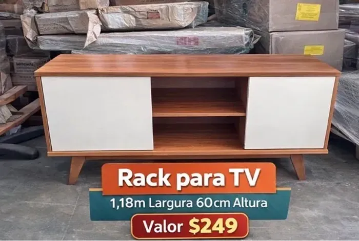 Rack para Tv Sala de estar Entrego