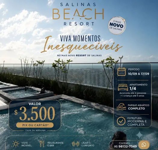 SALINAS GAV BEACH RESORT - 10/09 a 17/09