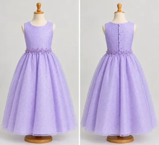 Vestido social infantil 