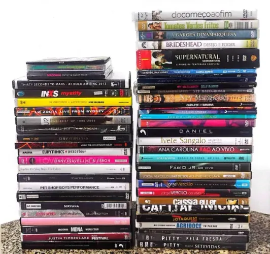 52 Dvds + 2 cds = ( Alguns duplos ) - Só vendo Combo Completo !!!