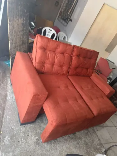 Sofá retrátil reclinável novo