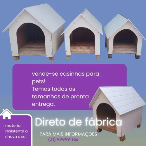 Casinha para pets de pronta entrega