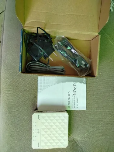 Roteador fiberhome gpon - pon onu