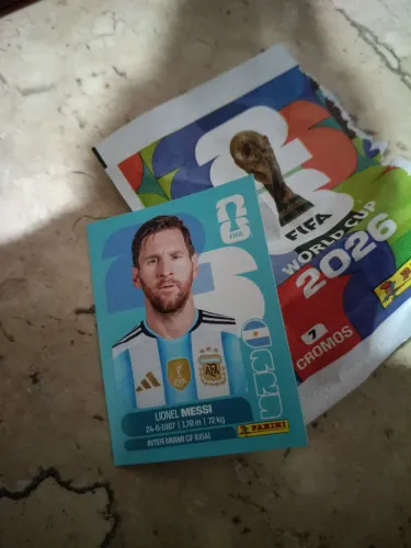 Figurinha da copa 2026