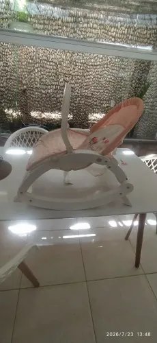 Cadeira de descanso e balanço bebê 