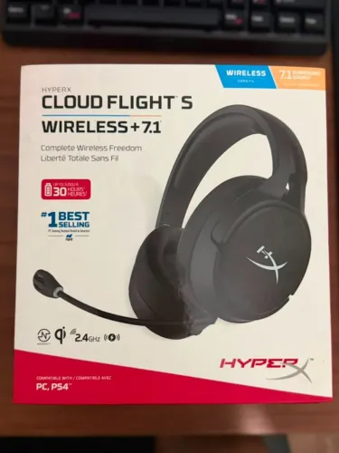 Headset HyperX Cloud Flight S Wireless 7.1 | Original | Excelente Estado