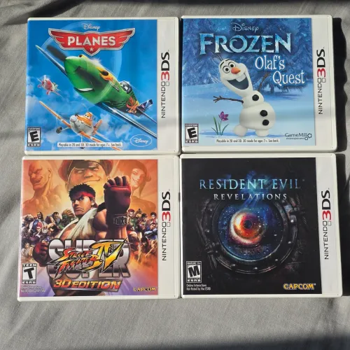 lote jogos 3DS